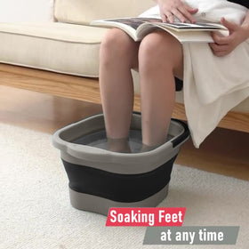 DoroSun folded flat under a bed showing compact storage and space-saving benefit