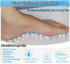 DoroSun in-use photo with a foot soaking to show relaxation benefit