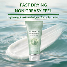 Dosoecse Healora cream texture close-up illustrating fast-absorbing non-greasy finish