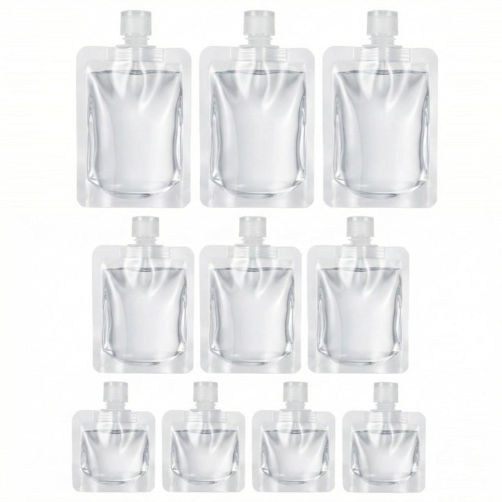 Dot&Dot front packaging showing full 13-piece travel pouch set and accessories