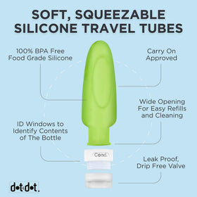 dot&dot wide mouth refill view for quick filling and easy cleaning