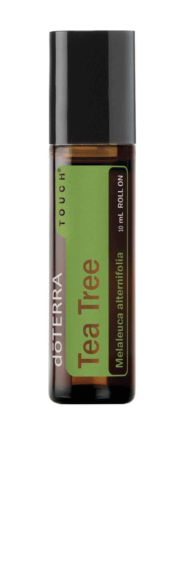 doTERRA Melaleuca Touch front view shows compact roll-on for quick topical use