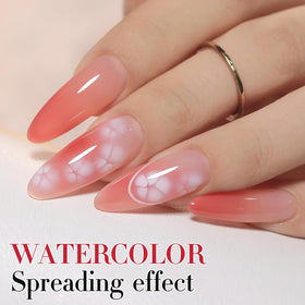 Double Rhythm home manicure scene showing quick salon-quality results