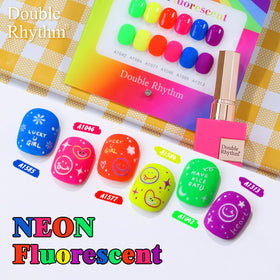 Double Rhythm bottle cap and brush detail, displays easy application control