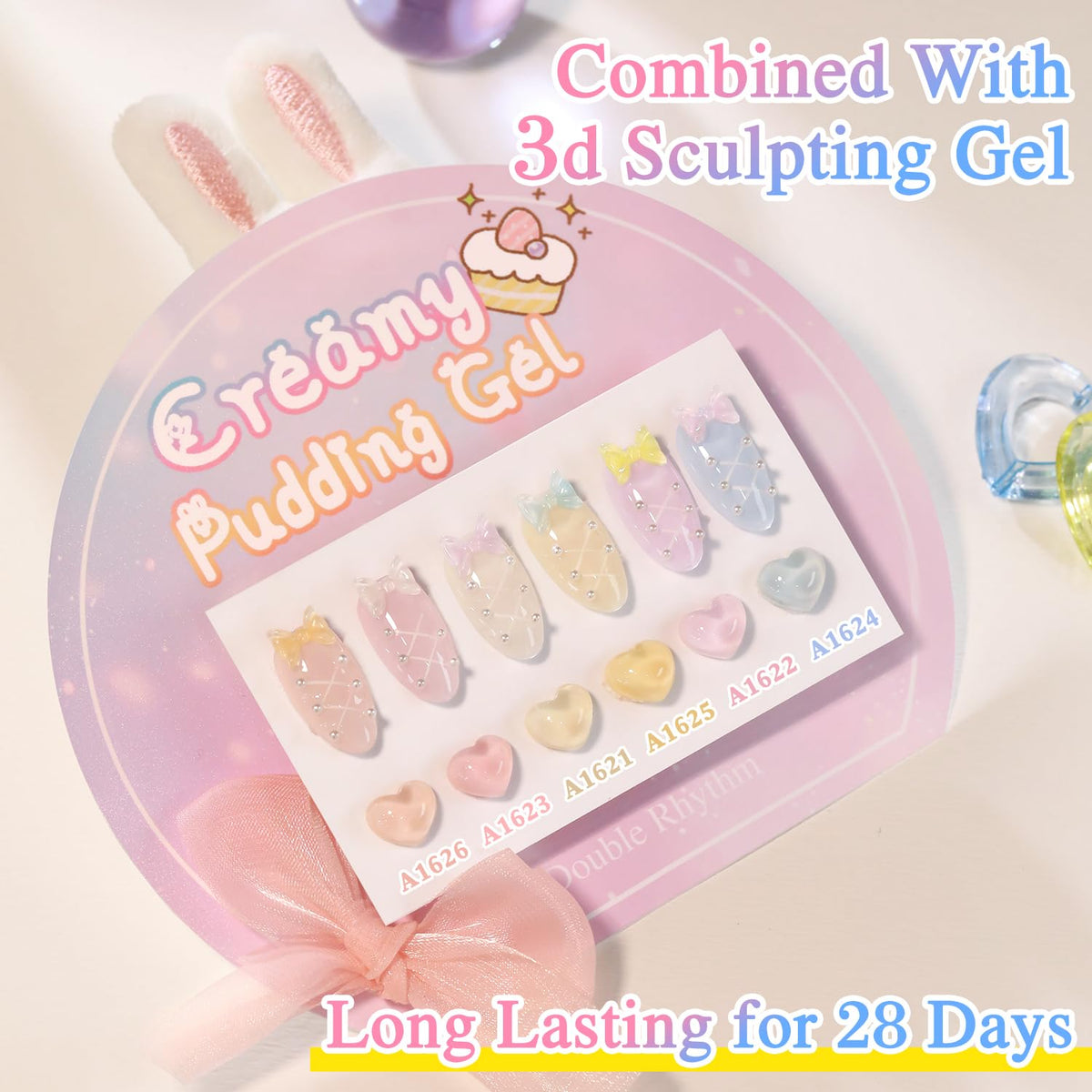 Double Rhythm bottle held for scale showing compact 15ml size benefit