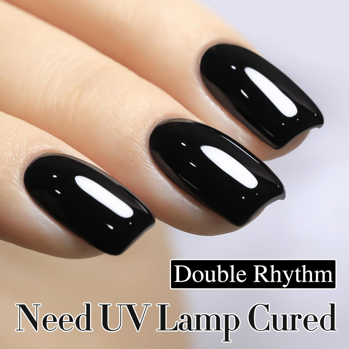 Double Rhythm brush stroke on paper illustrating smooth application and coverage