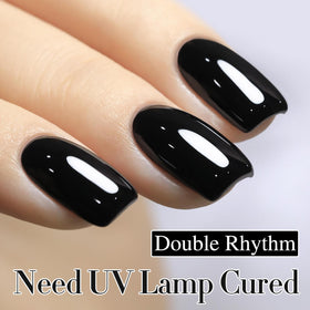 Double Rhythm brush stroke on paper illustrating smooth application and coverage