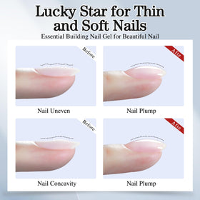 Double Rhythm cured nail with high gloss showing durable shine and finished look
