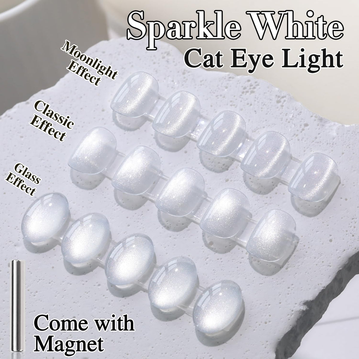 Double Rhythm brush stroke close-up revealing holographic shimmer and smooth application benefit