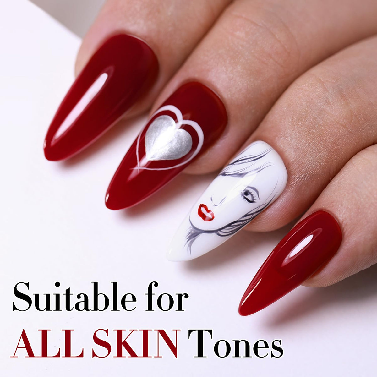 Double Rhythm manicure on hands in lifestyle setting showing elegant results