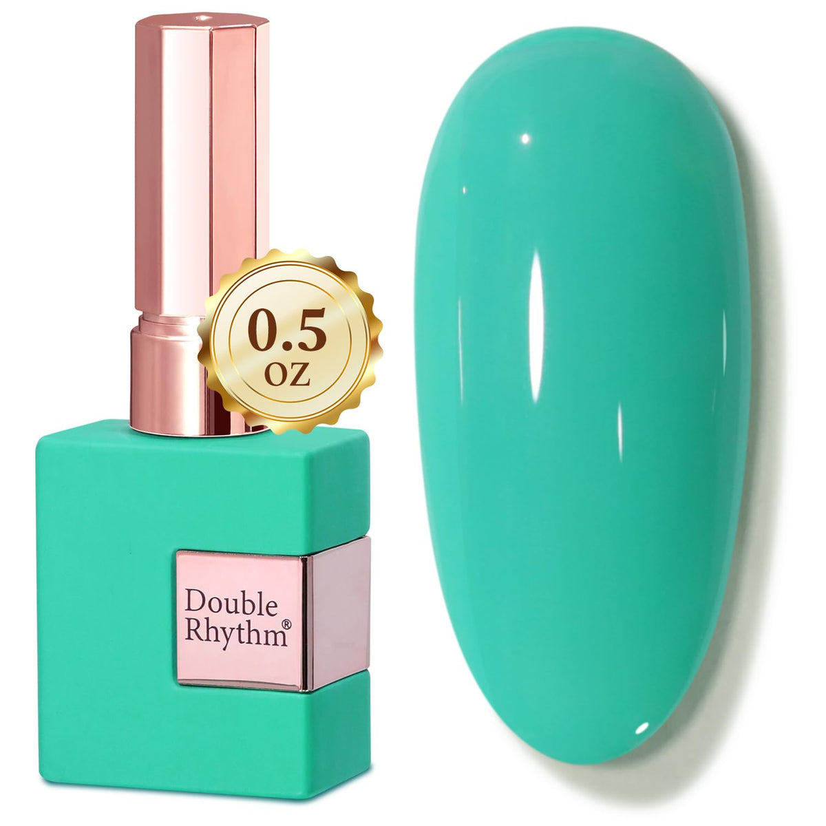 Double Rhythm front packaging showing 15ml bottle and clear shade benefits