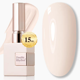 Double Rhythm front bottle cream white showing clean packaging and shade benefit