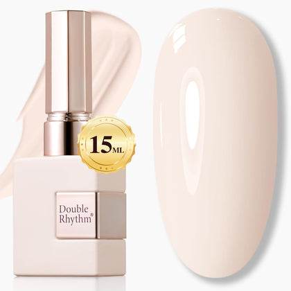 Double Rhythm front bottle cream white showing clean packaging and shade benefit