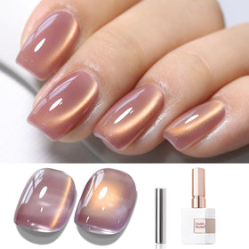 Double Rhythm bottle front view showing golden violet shade and 15ml size benefit