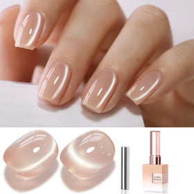 Double Rhythm front bottle Nude-MC1167 shows compact 15ml size and color depth benefit