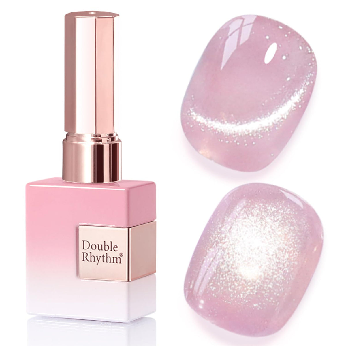Double Rhythm front bottle purple-pink showing color and size benefit quick identification