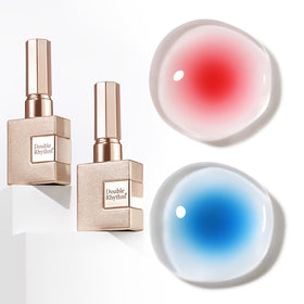 Double Rhythm front bottles showing kit and elegant presentation for creative nails