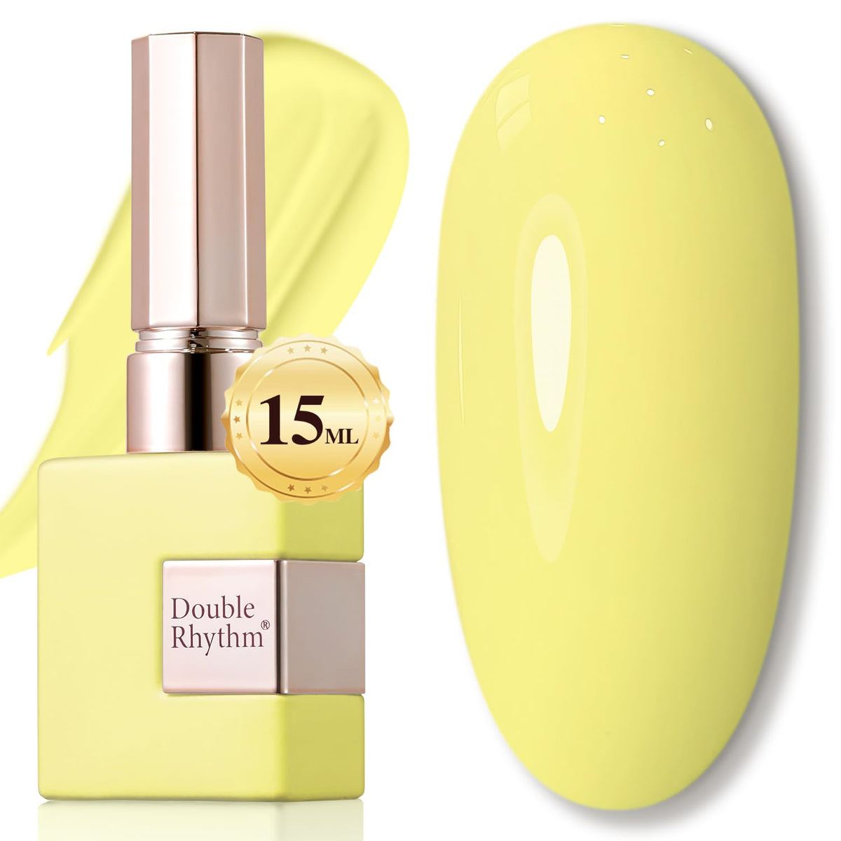 Double Rhythm front packaging showing 15ml bottle and color benefit