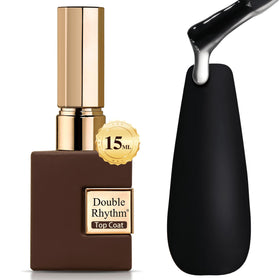 Double Rhythm front packaging shows bottle and label, highlighting durable 2-in-1 benefit