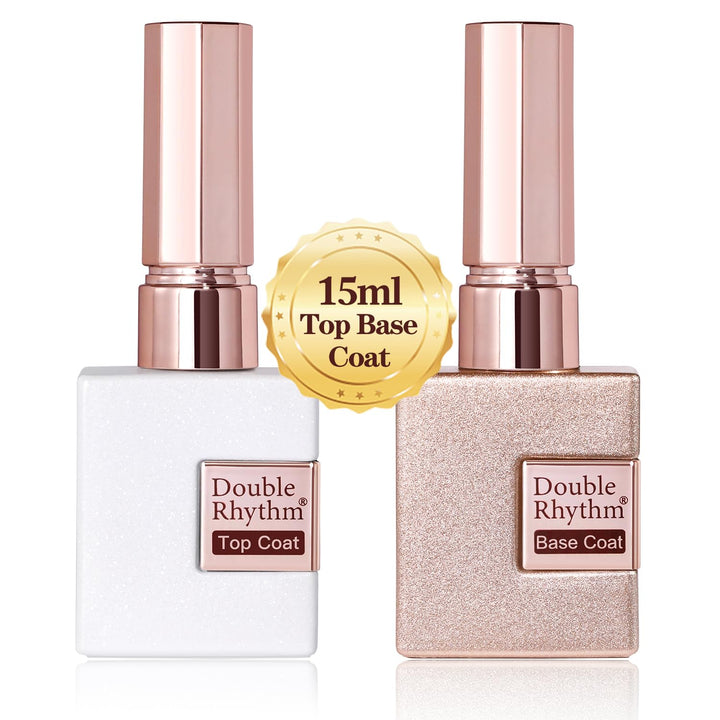 Double Rhythm front packaging showing kit and benefits for at-home gel