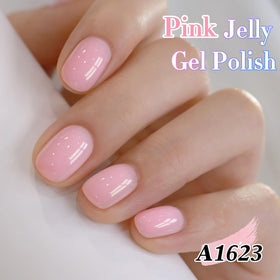 Double Rhythm gel texture on brush showing buildable jelly consistency benefit