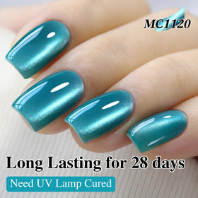 Double Rhythm manicured hands in lifestyle setting showing eye-catching sparkle