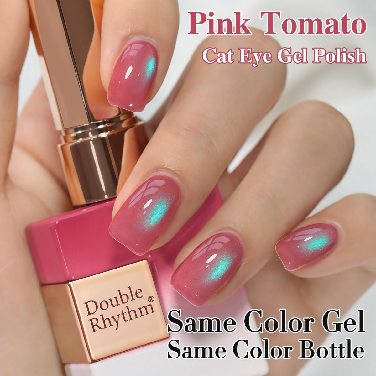 Double Rhythm over dark base demonstrating vivid contrast benefit