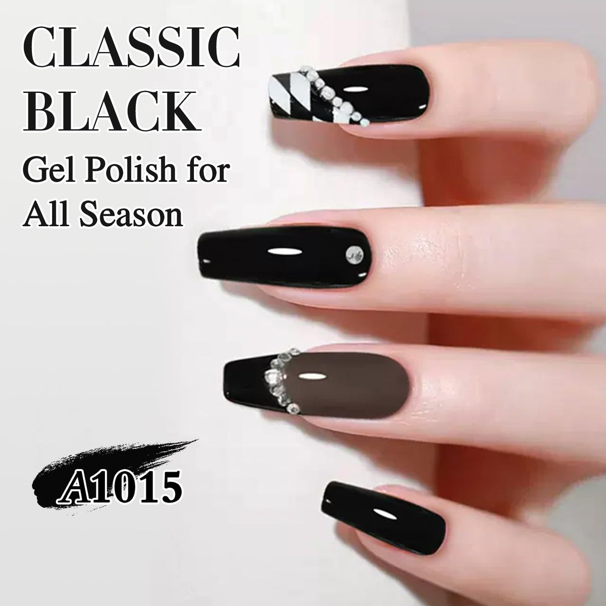 Double Rhythm lifestyle shot of manicure worn on hands showing salon-quality look
