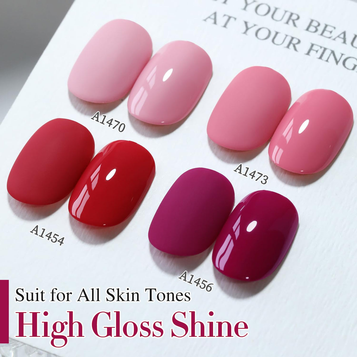 Double Rhythm lifestyle model manicure showing salon-quality results benefit