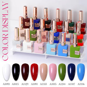 Double Rhythm layout of lamp and tools with bottle showing compatible use and professional setup benefit