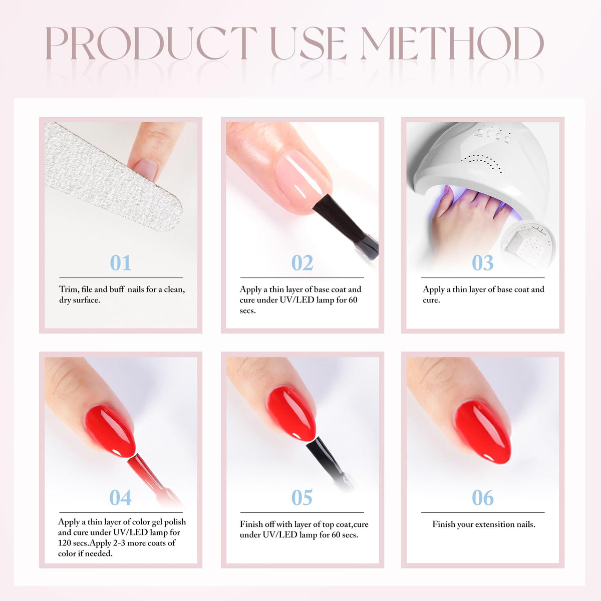 Double Rhythm packaging and instructions card showing clear user guidance benefit