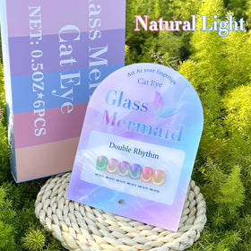 Double Rhythm packaging with swatches display helping color selection and gifting benefit