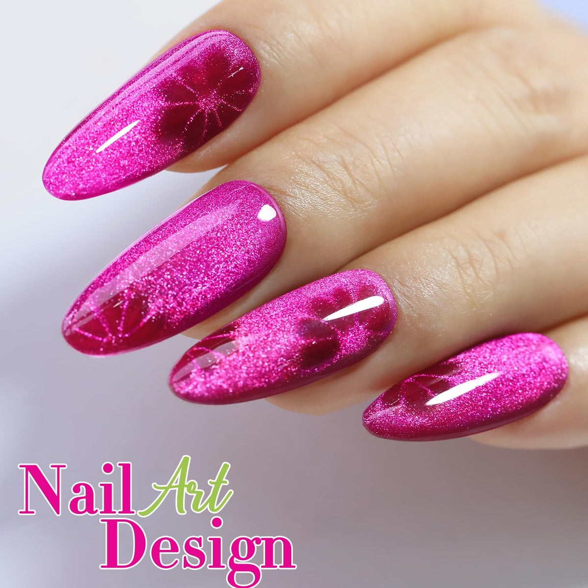 Double Rhythm finished manicure in lifestyle setting showcasing iridescent salon finish