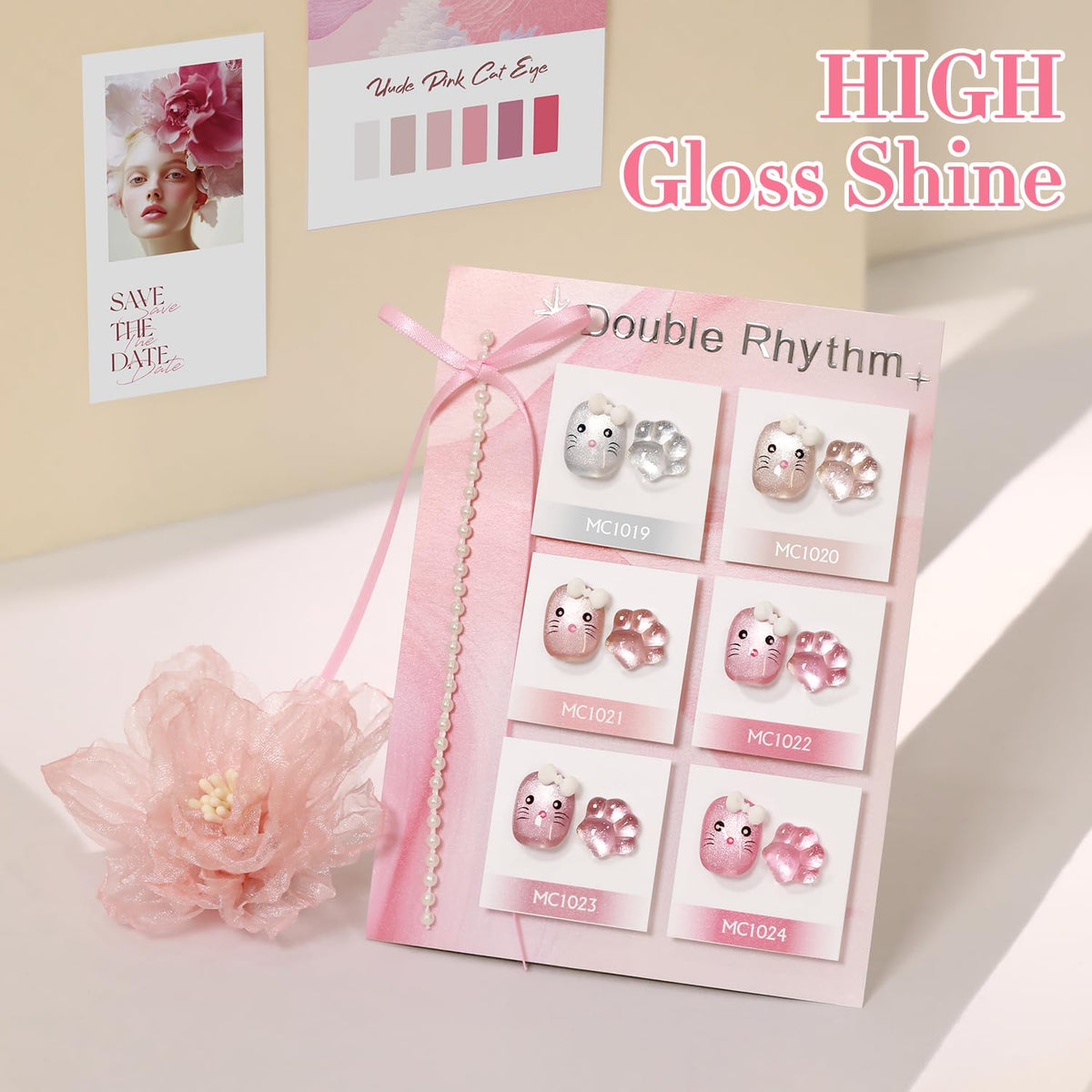 Double Rhythm bottles beside a ruler for size and 7.5ml scale comparison
