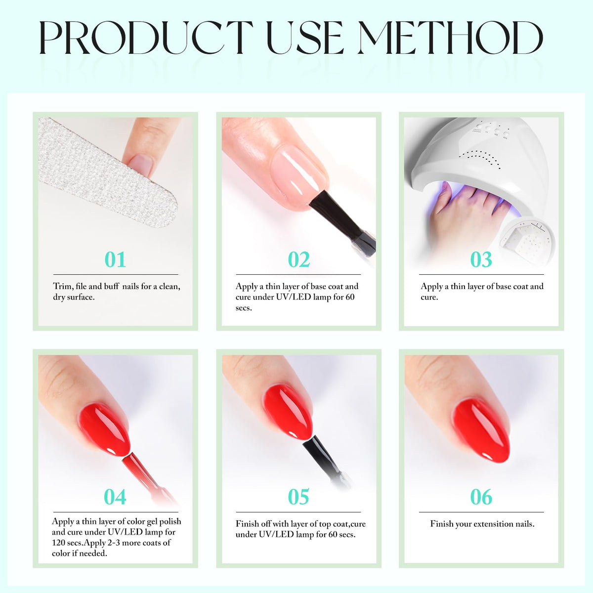 Double Rhythm sea blue manicure in lifestyle setting for style inspiration