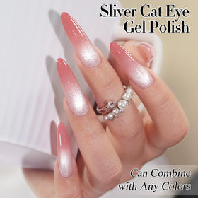 Double Rhythm swatches on fingers over black base showing dramatic contrast and customizable looks
