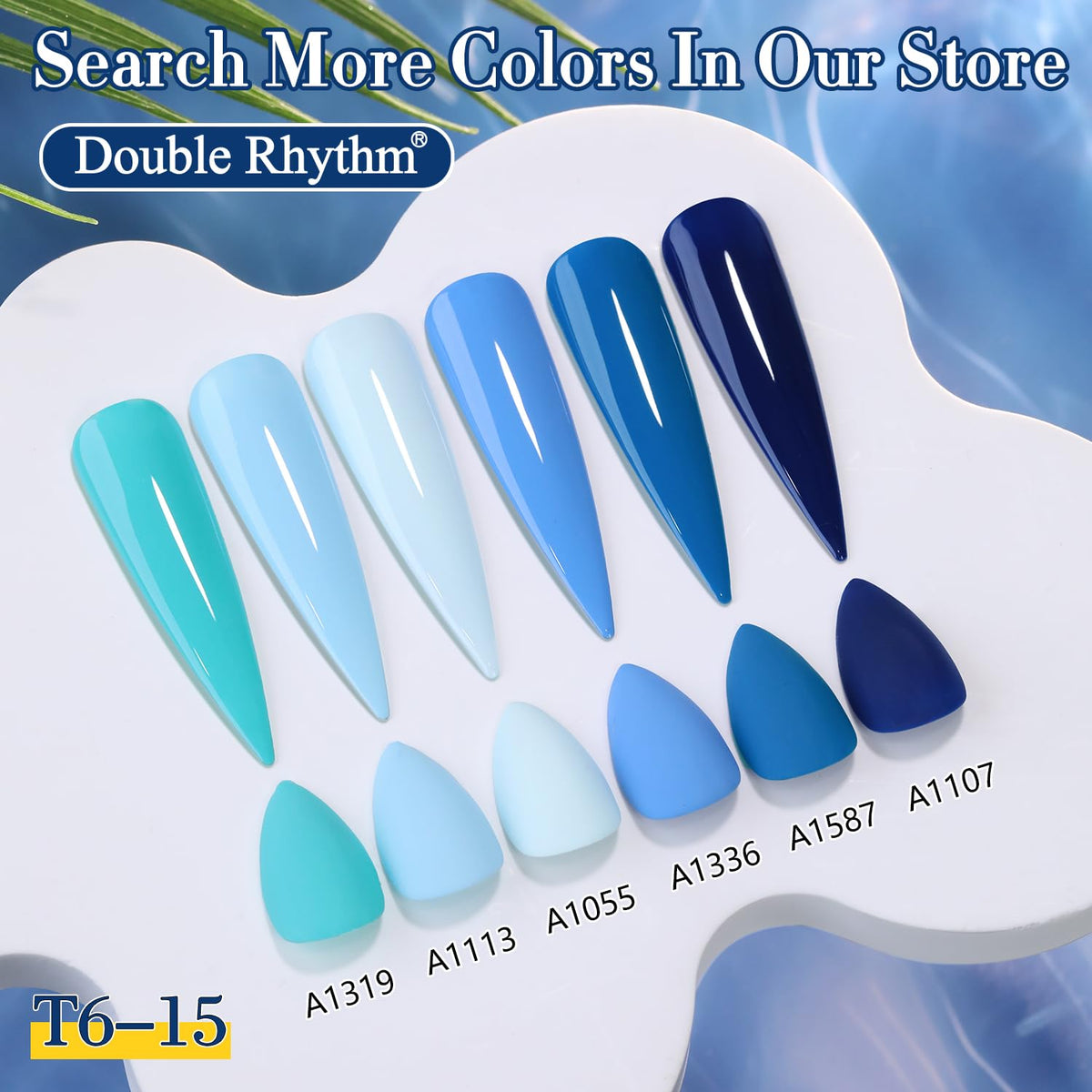 Double Rhythm used for a delicate French tip design showing precise control and finish