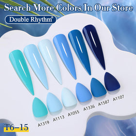 Double Rhythm used for a delicate French tip design showing precise control and finish