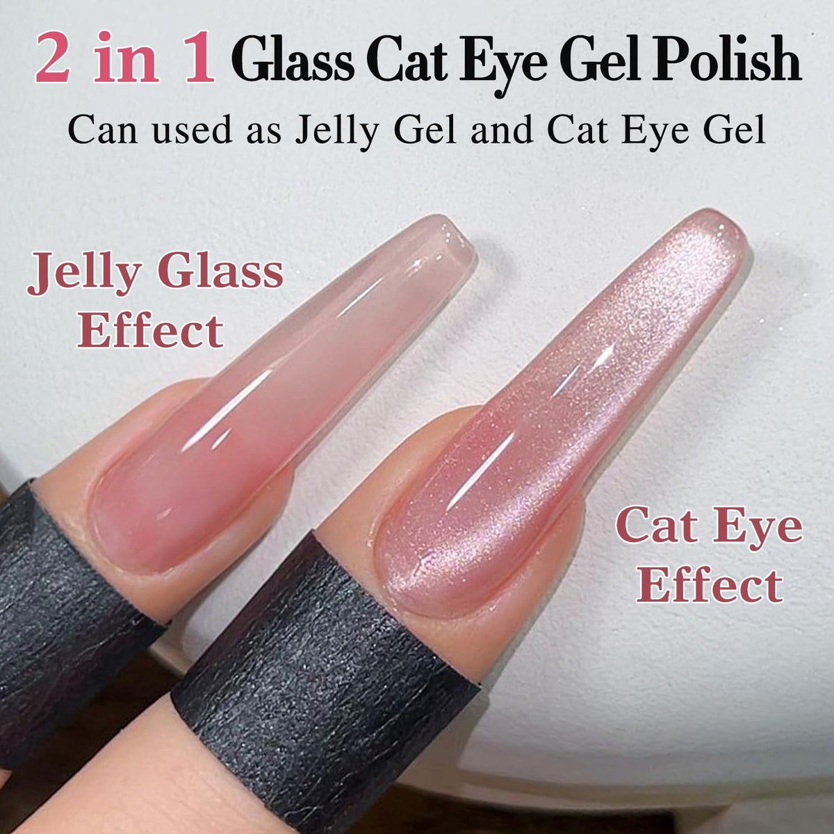 Double Rhythm polish texture close-up highlighting holographic sparkle benefit