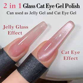 Double Rhythm polish texture close-up highlighting holographic sparkle benefit