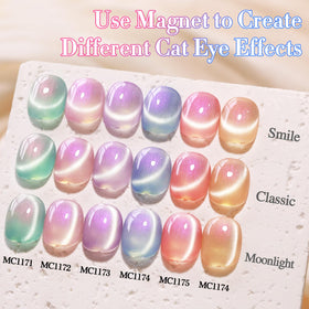 Double Rhythm polish texture under light showing holographic shifts and superior shine benefit