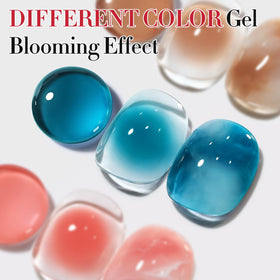 Double Rhythm creating watercolor marble nail art for easy DIY designs