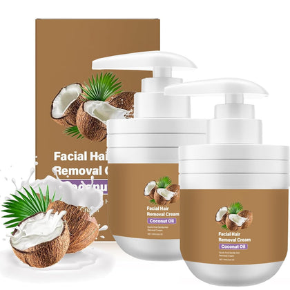 DOUNIU front packaging showing two 3.53 oz tubes and coconut oil benefits