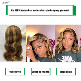 Douyin HD lace hairline detail providing an undetectable scalp finish
