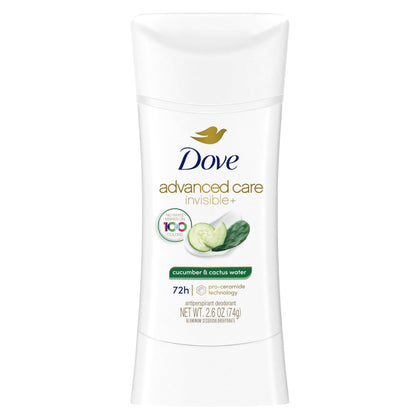 Dove front packaging showing product benefits and scent freshness