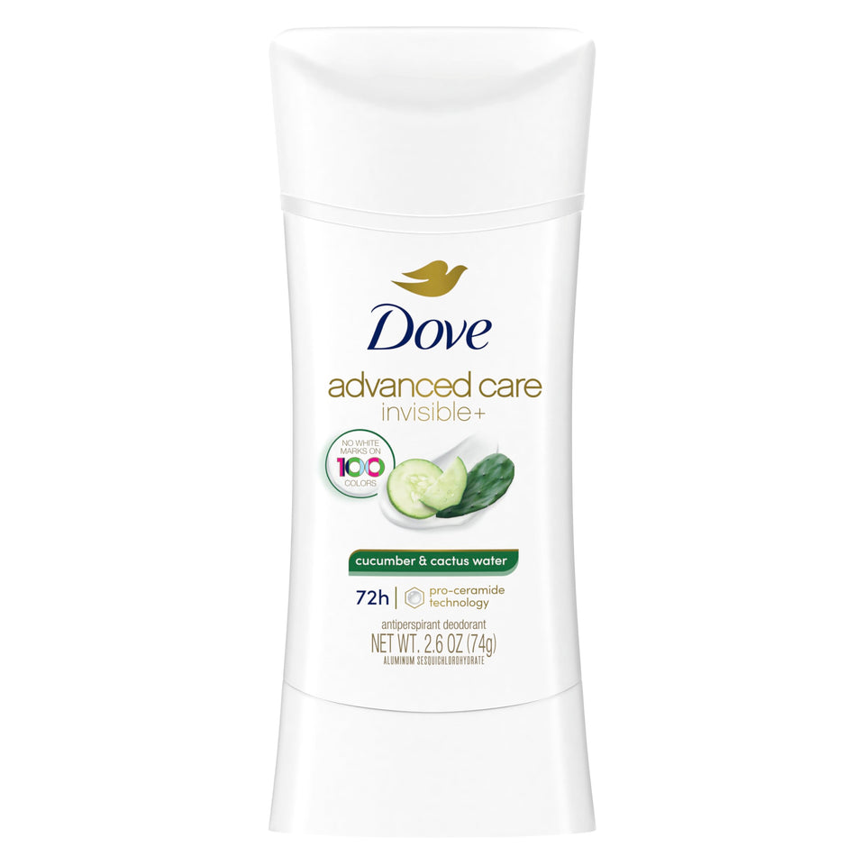 Dove front packaging showing product benefits and scent freshness