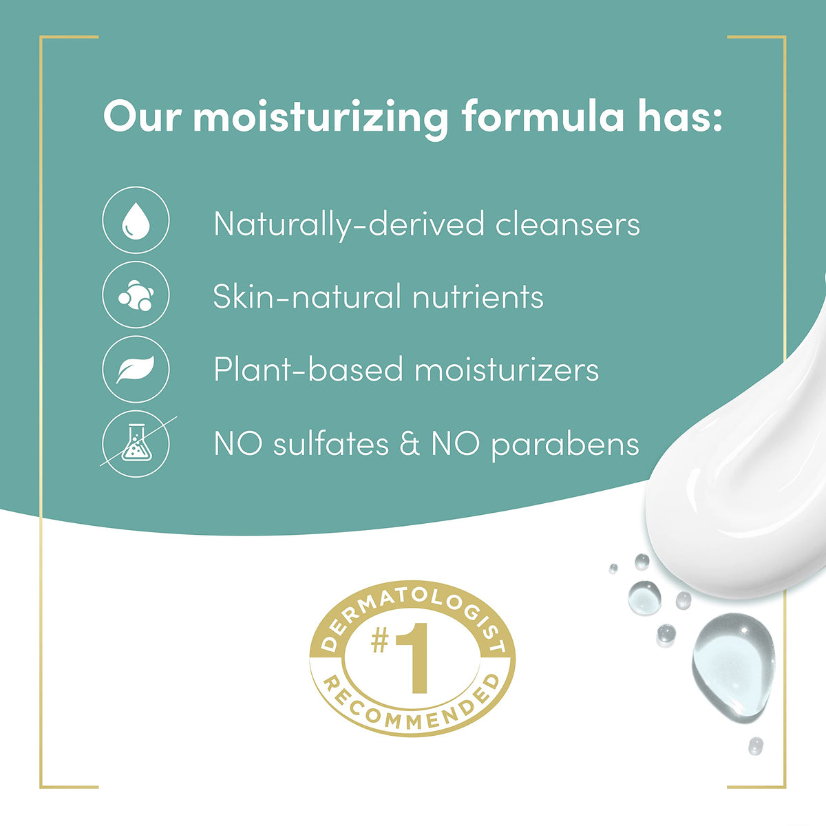 Dove after-shower skin detail showing smooth texture and hydration benefit