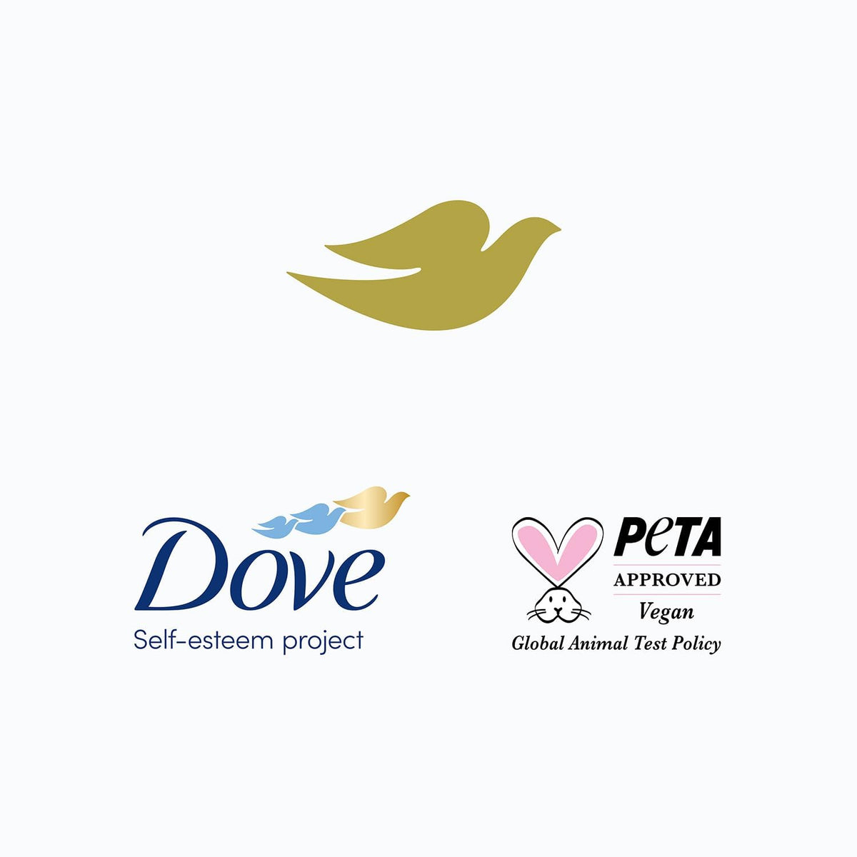 Dove in-use on wet curly hair demonstrating improved definition and softness
