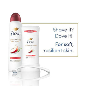 Dove product label detail highlighting moisturizing formula and ingredients