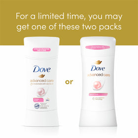 Dove being applied to underarm demonstrating quick-dry sweat protection